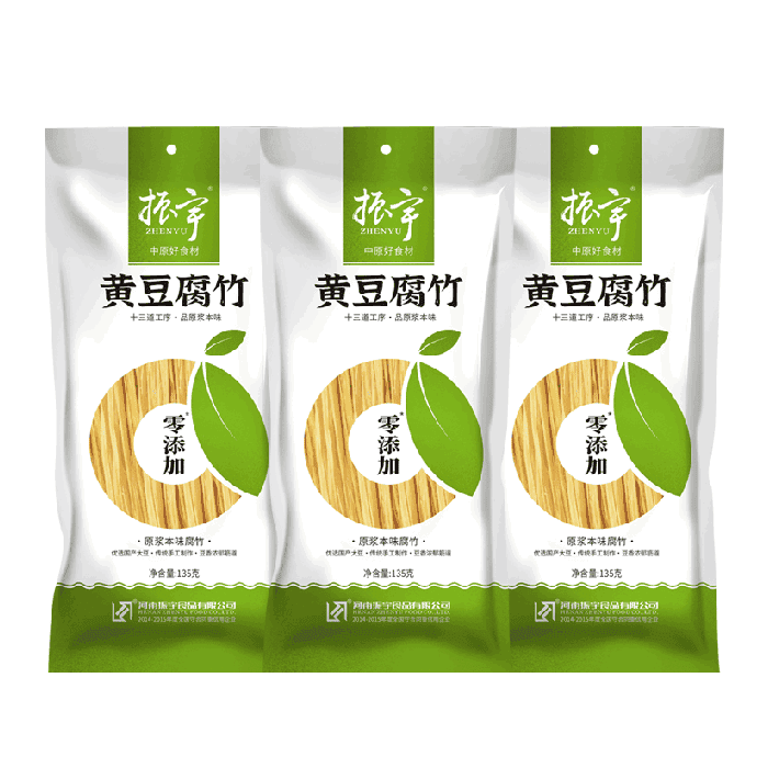 振豫135g零添加黄豆腐竹
