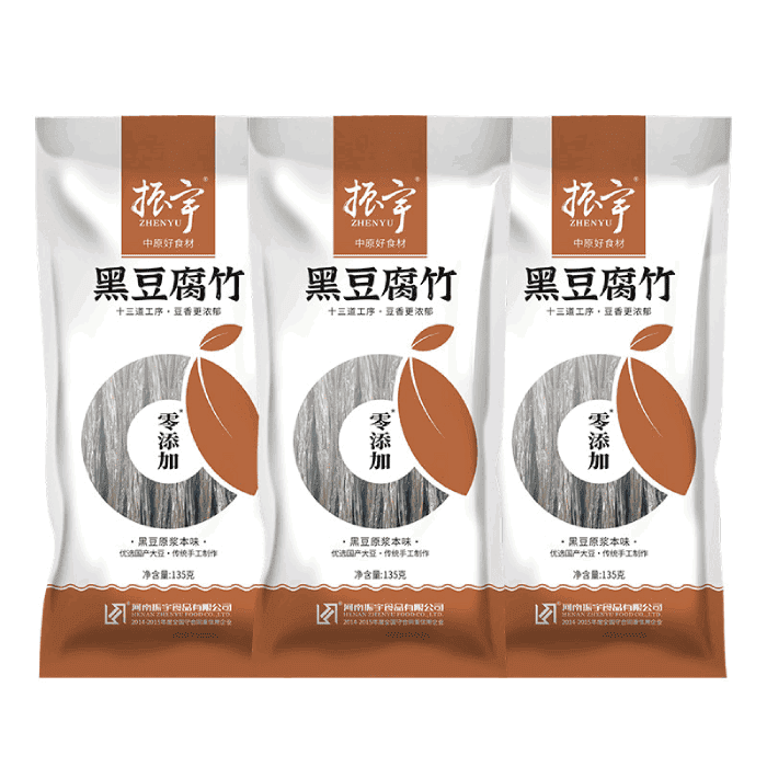 振豫135g零添加黑豆腐竹